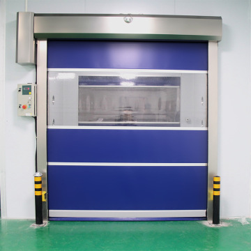 Anti arc curtain fast door
