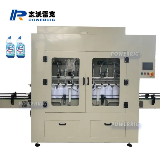 Automatic Explosion-Proof Ethyl Alcohol Cleaning Chemical Filling Machine