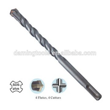 Durable best sell cross tip sds plus hammer drill bits