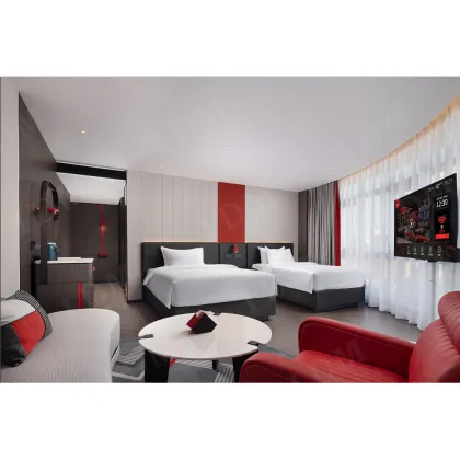 Modern Luxury Hilton Hotel Furniture Wooden Hotel Furniture