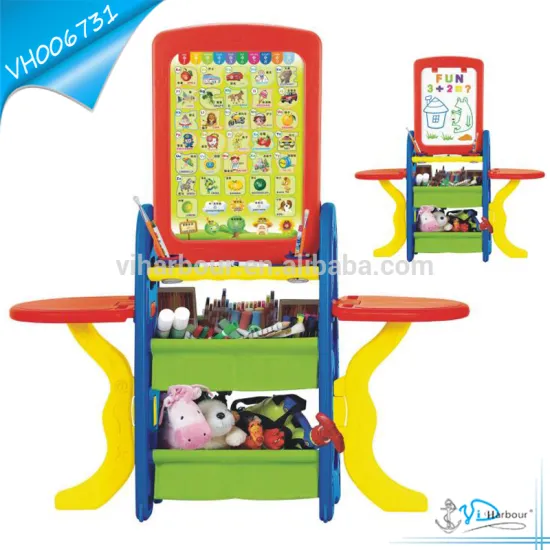 High Class Educational Magnetic Whiteboard with Stand for Kids