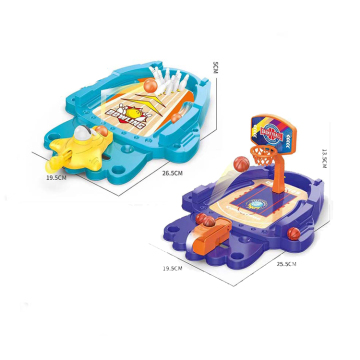 Sports and Gaming Toy Bundle: EPT Dollar Toys Including Bowling, Basketball, Football, and Ball Games