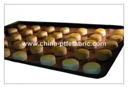 ptfe non-stick reusable square baking sheet