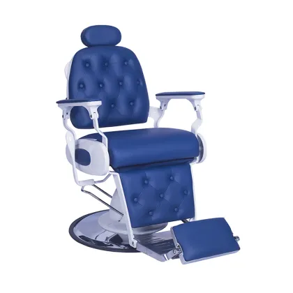 Heavy Duty Vintage Barbers Chairs for Grooming and Haircuts