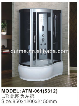 art glass shower box