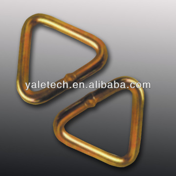 2" triangle/delta ring for tie down straps(cargo lashing belt)