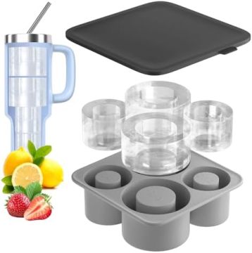 BPA-Free Silicone Ice Cube Mold for 20-40 oz Stanley Tumbler Cups