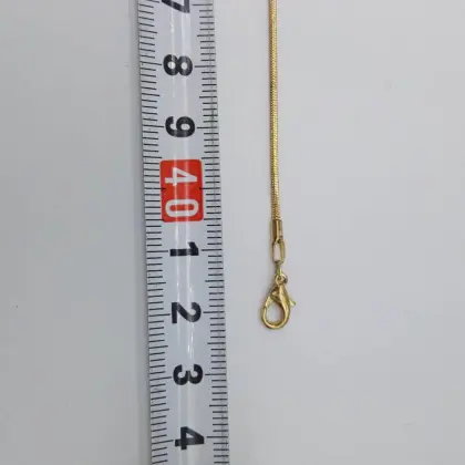 Wholesale Golden Plated Copper Snake Chain