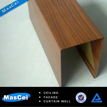 Faux wood interior ceiling roof material