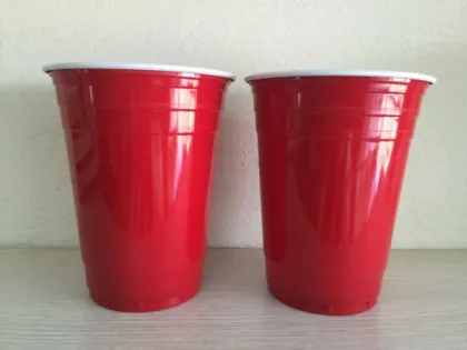 PS Party Red Cups Beer Pong Cups