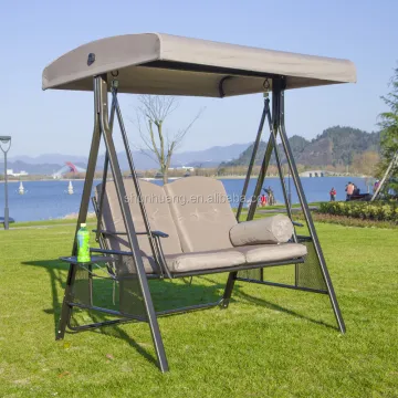Outdoor Swing Furniture: Double Seat Hanging Chair for Patio