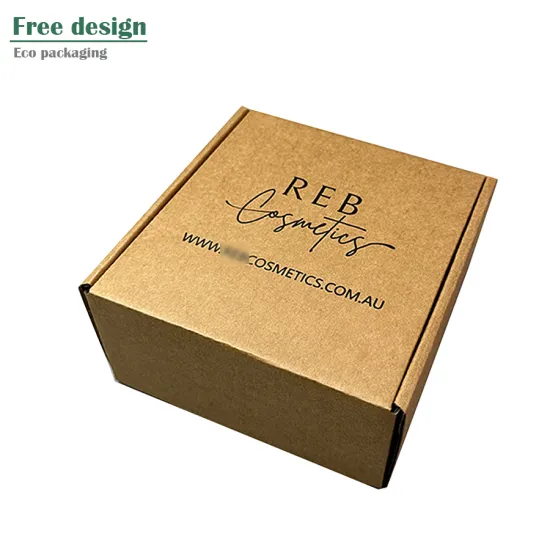 Custom Size Personalised Brown Kraft Shipping Box