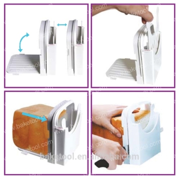 plastic multi-sized toast slicer,bread cutter mould for 25mm,20mm,15mm