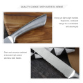 Stainless steel hollow handle bread knife