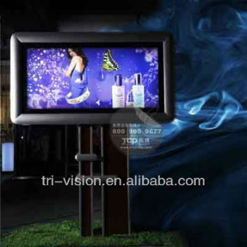 model tempered glass LED advertisement scroller