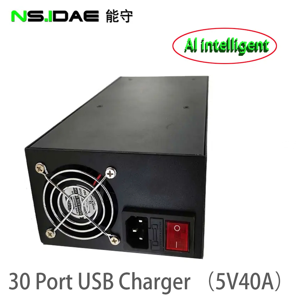 Station de chargeur USB de 30 ports