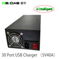 30-port usb charger station