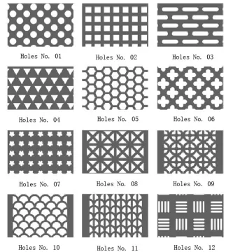 Stainless Steel Decorative Perforated Wire Panels
