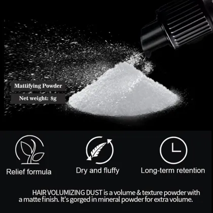 UUFINE Factory Customized Men's Hair Styling Powder Spray Pump