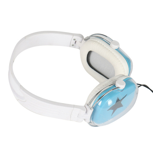 Foldable Wired Headphone 3.5mm Earphones Foldable Gaming Headset