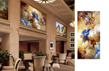 High Quality Non-Woven Mural Wallcoverings Wallpaper