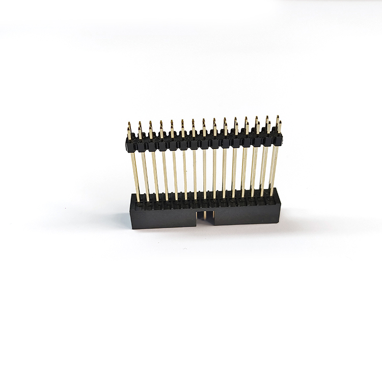 Heightened 180° connector