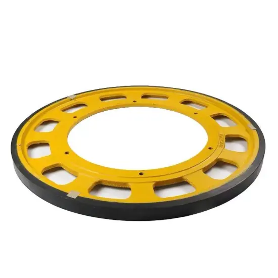 High Quality Escalator Handrail Friction Wheel with 587mm Diameter - Product ID 310676