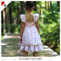 JannyBB frilled frock designs pink stripe dress