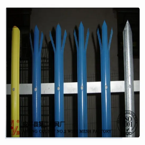 2016 hot sale wholesale galvanized steel fence, euro fence, palisade fence