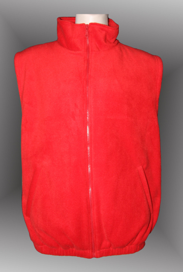 Men red vest winter without sleevess