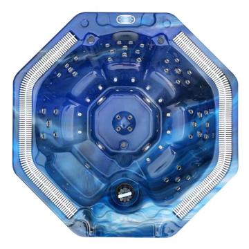 Outdoor Massage Whirlpool Spa Octagonal Hot Tub