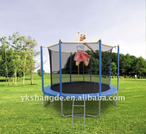 10ft cheap trampoline with inside safety net
