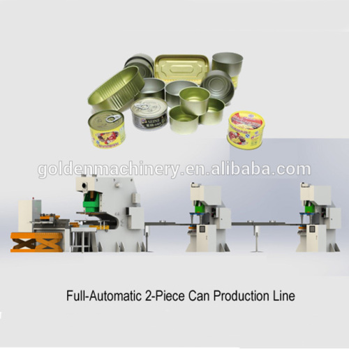 Can Press Making Production Line 125g sardine  can press making production line Manufactory