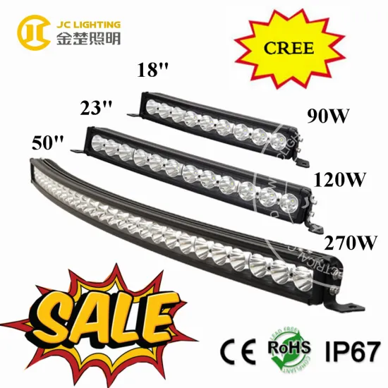 90w 120w 270w new curved led light bar offroad car, depo auto lamp, led vehicle lights