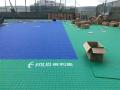 Tennis Court College Choice PP Flocklock Tiles