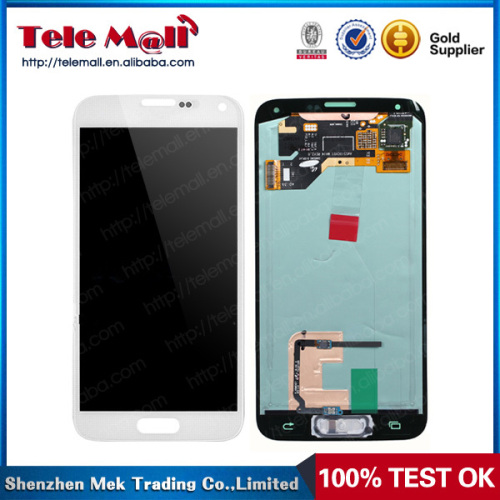 2015Newest!!Full new White&Black LCD screen for samsung galaxy s5 original oem lcd display