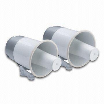 40W Car Horns in Various Types, Customized Colors are Accepted