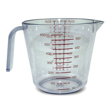 Measuring Cup, Made of Plastic, Suitable for Promotional and Gift Purposes
