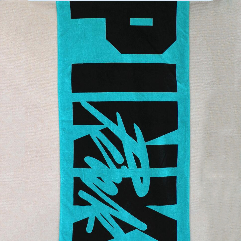 beach towel printed