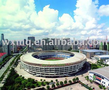 Curtain Wall for Yuanshen Sports Center Shanghai