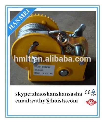 good hand cable winch in china