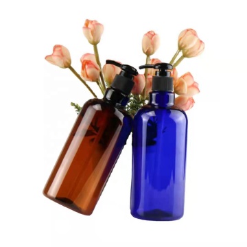 Customizable Empty 500ml Shampoo Bottles with Lid