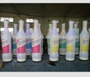 lighting bottle,inflatable ketchup bottle with great price