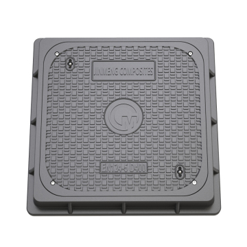 Rectangle Composite Manhole Cover 40 Ton Load Inspection Cover 600x600mm