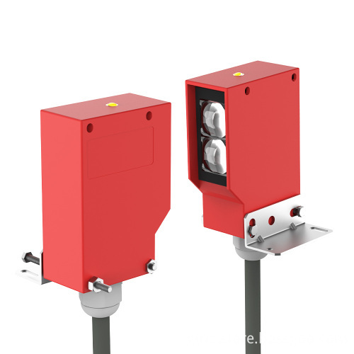 GTRIC Optic Photocell Switch Sensor: 24-220V AC/AD Universal, 10m Sensing Distance Through Beam Series Square Photoelectric Sens