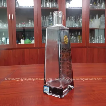 Spray Color Personalised Vodka Bottle Empty Liquor 750ML Bottles