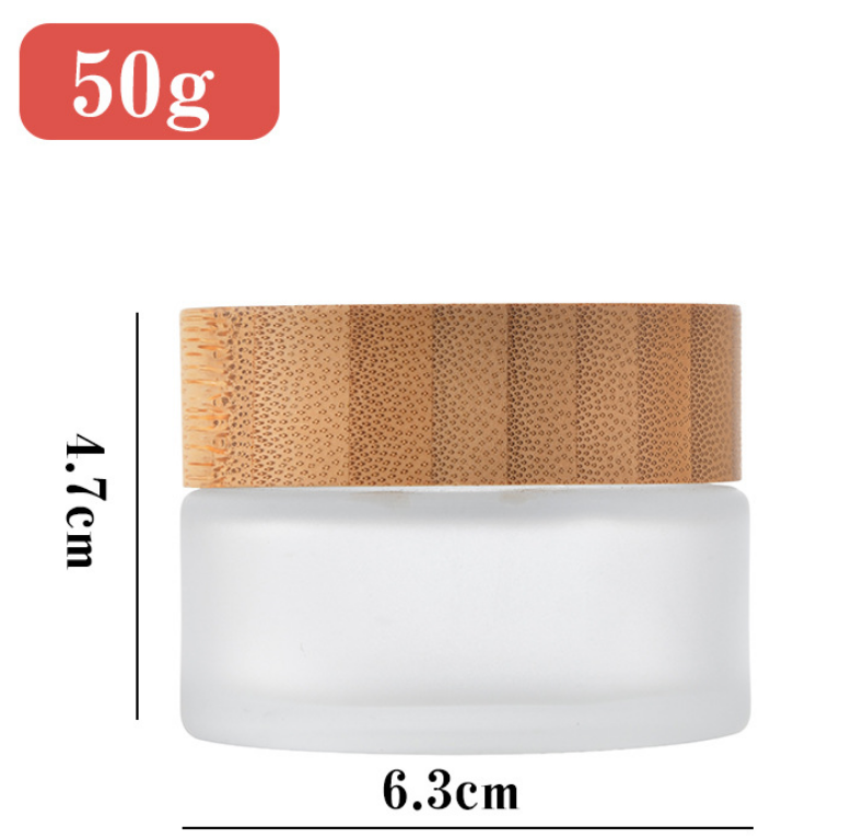 Face Cream With Bamboo Lid