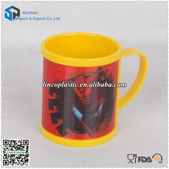 Newest 3D Lenticular Plastic Cup With Handle