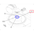 The protective cover 227-6105/2276105 is applicable to models such as W345C 336D 3512B etc