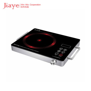 Energy-Saving Portable One Burner Electric Cooktop with Unpolished Crystal Glass Ceramic Hob